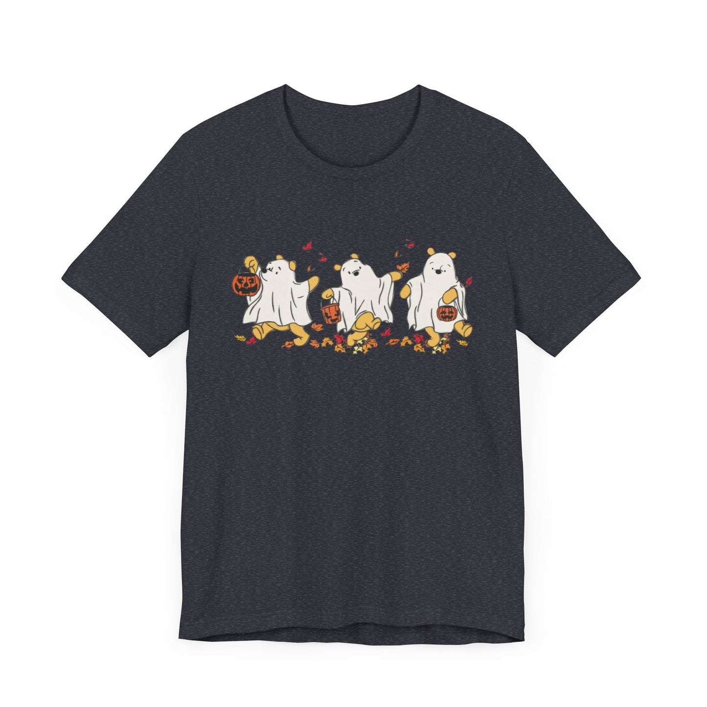 Halloween Pooh Jersey Short Sleeve Tee