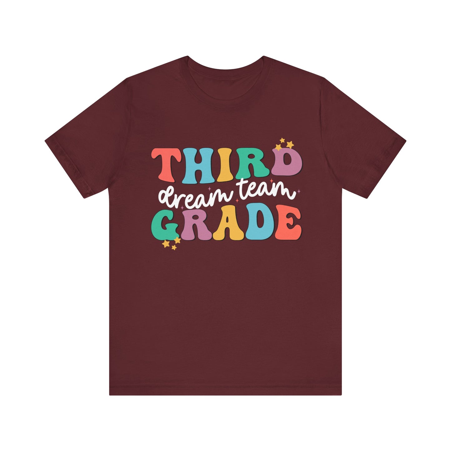 Third Grade Dream Team Jersey Short Sleeve Tee