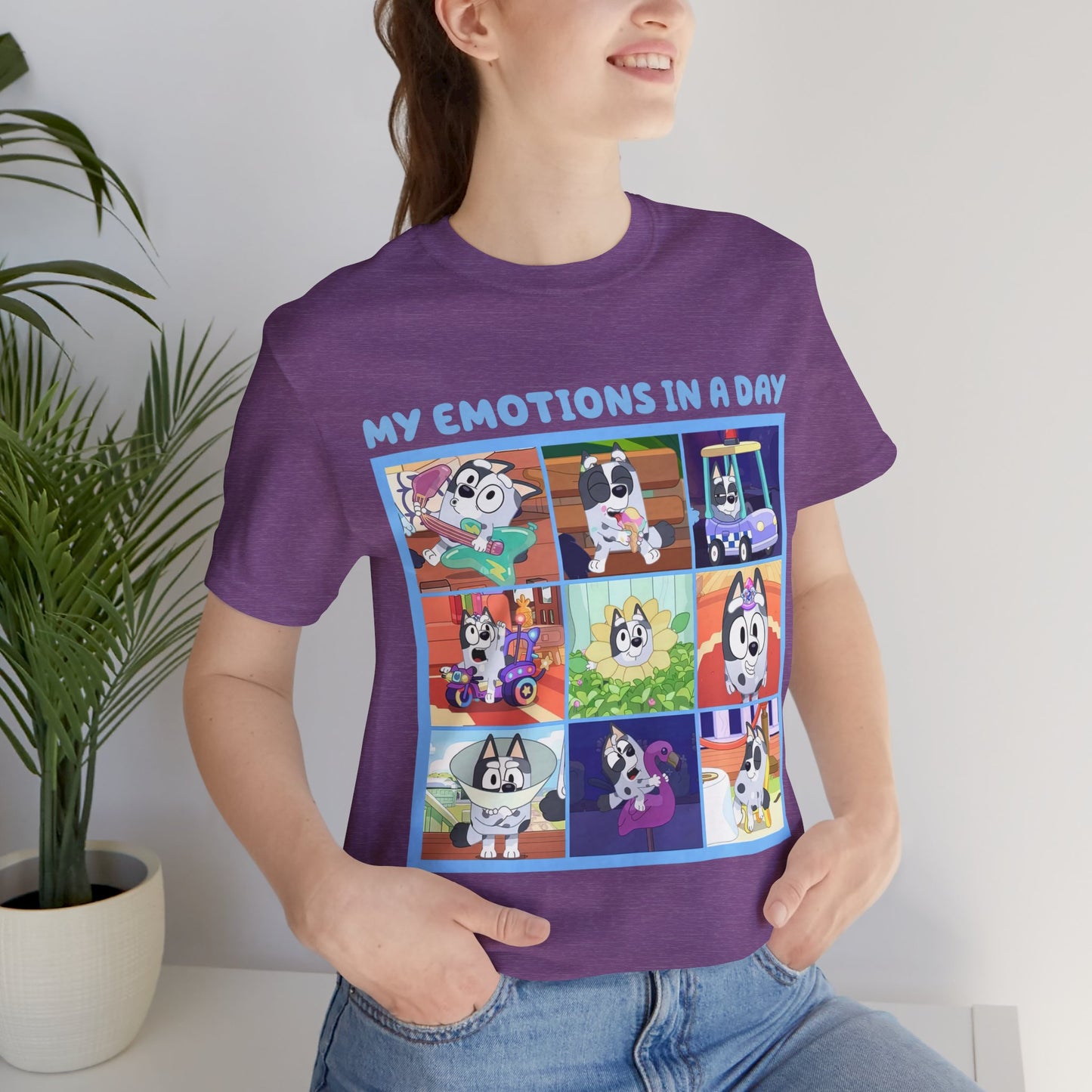 My Emotions in a Day Short Sleeve Tee