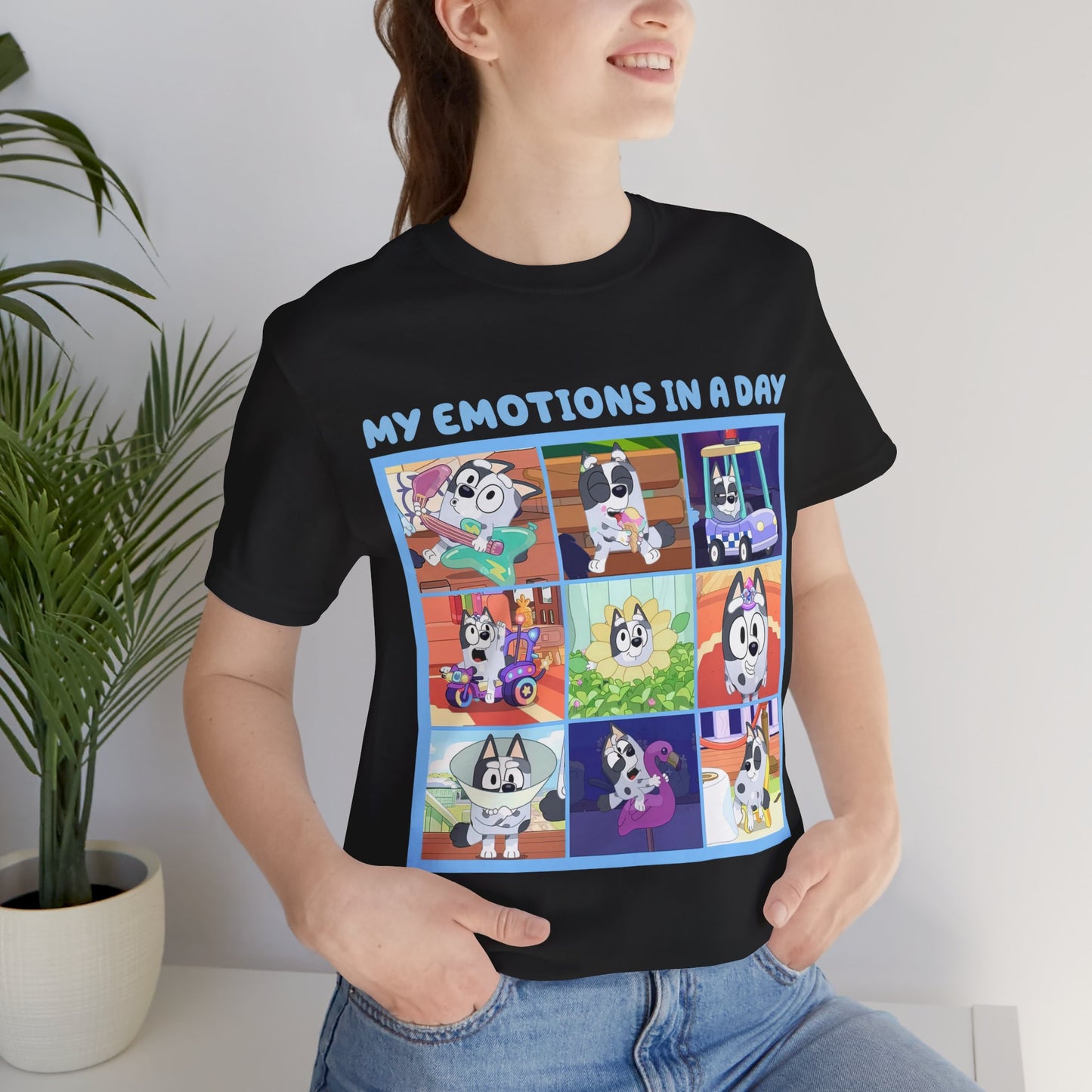 My Emotions in a Day Short Sleeve Tee