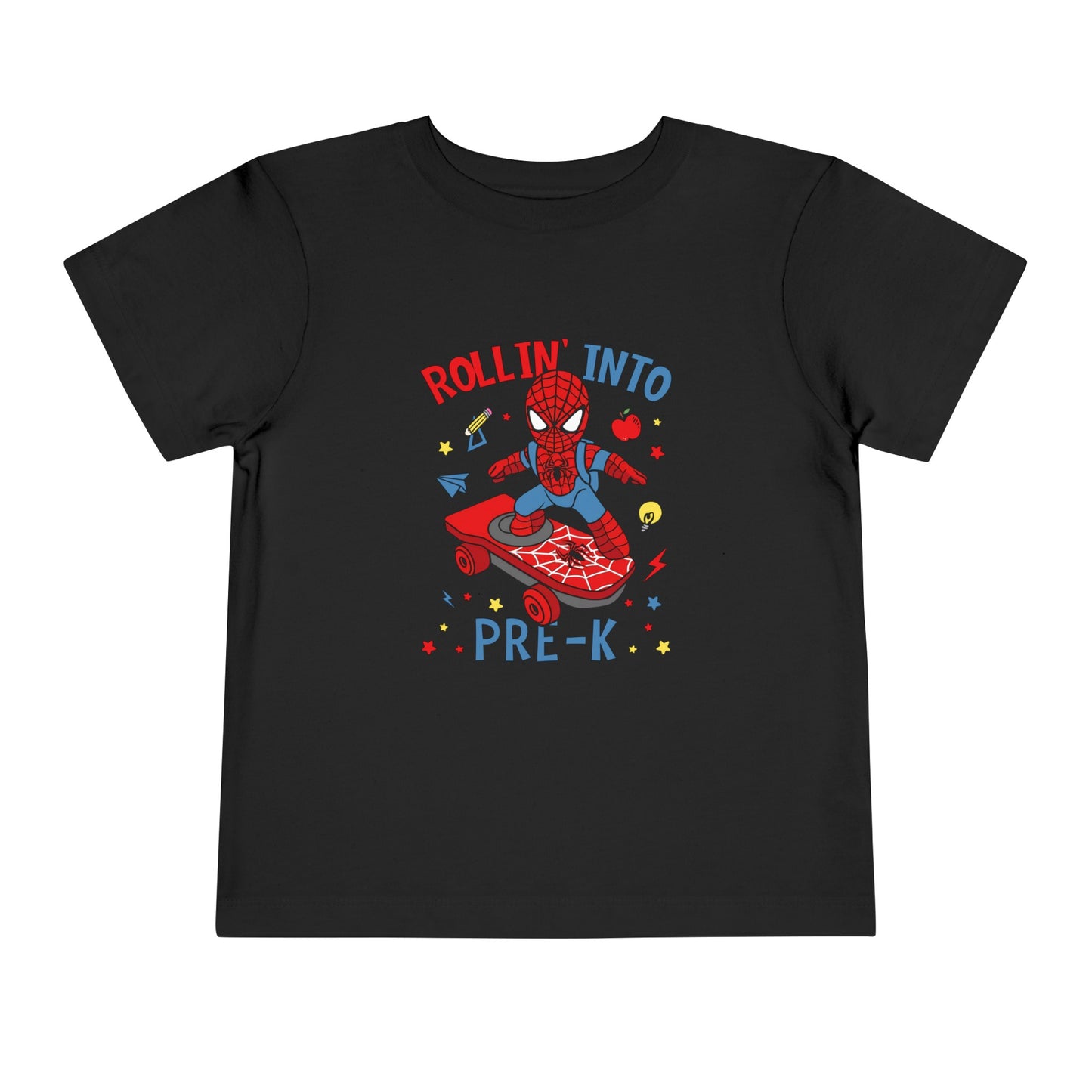 Rollin' Into Pre-K Toddler Short Sleeve Tee