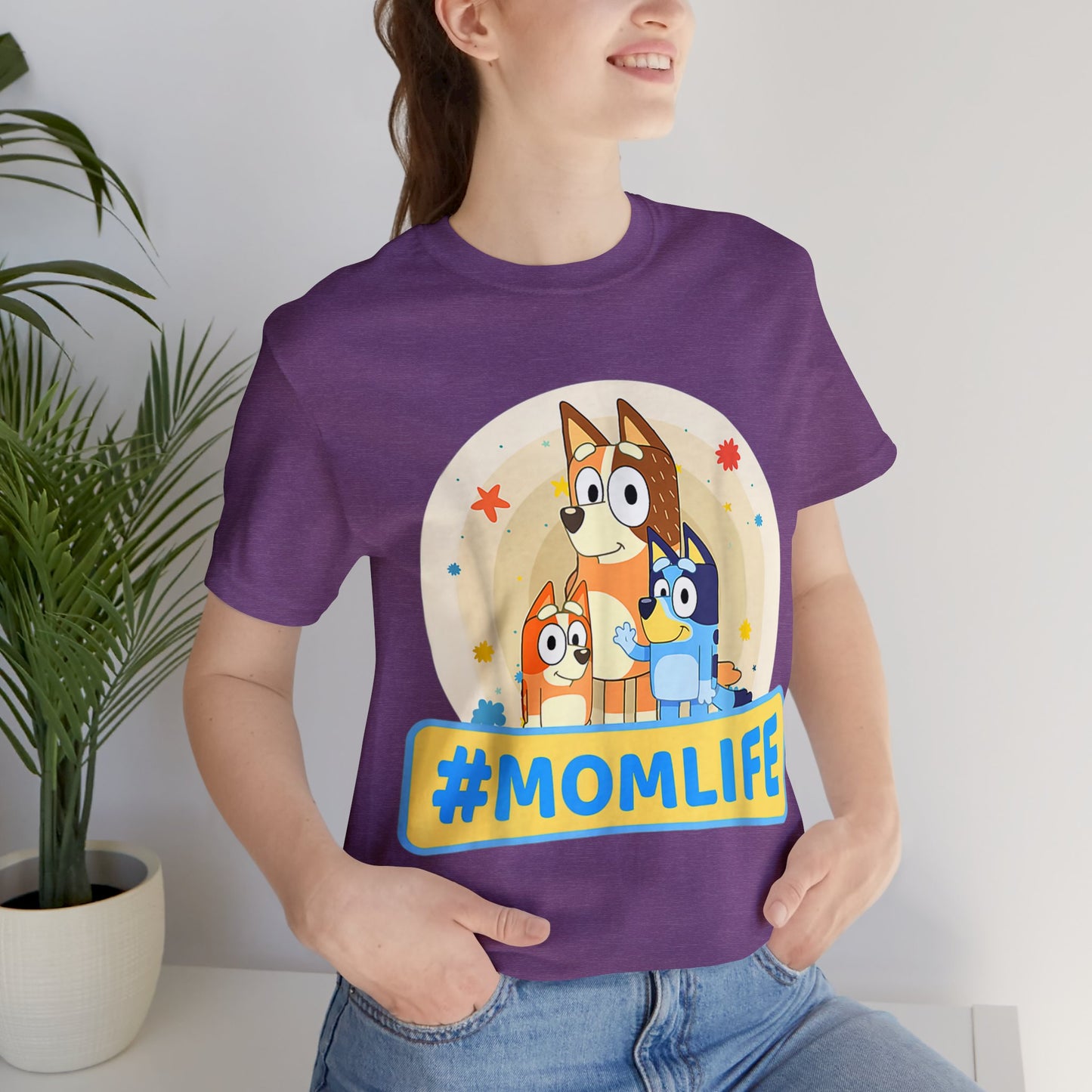 #MOM LIFE Short Sleeve Tshirt