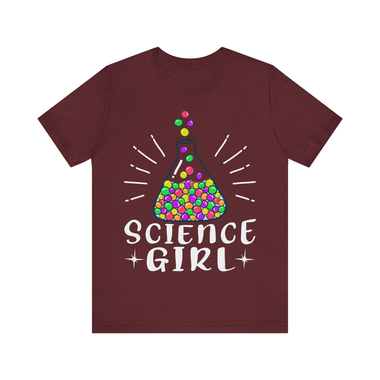 Science Girl Jersey Short Sleeve Tee