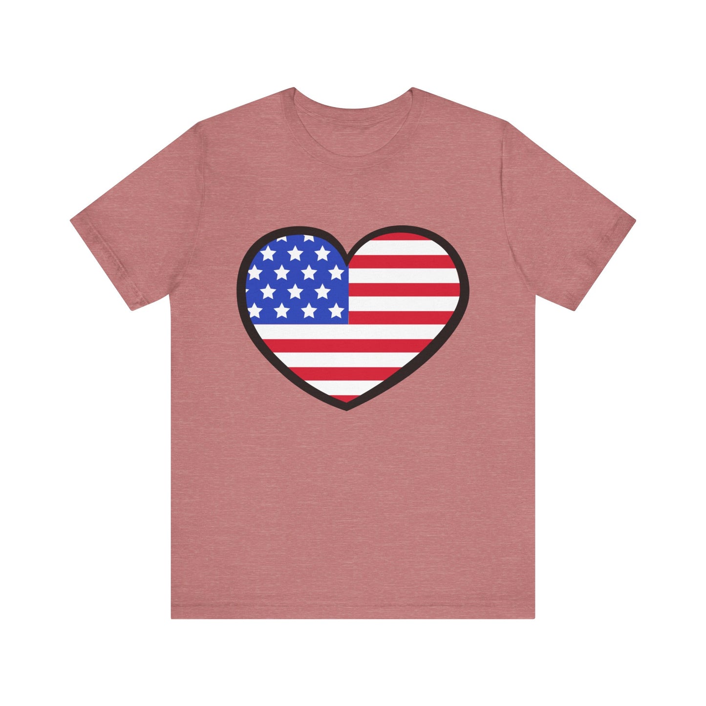 American Heart Jersey Short Sleeve Tee