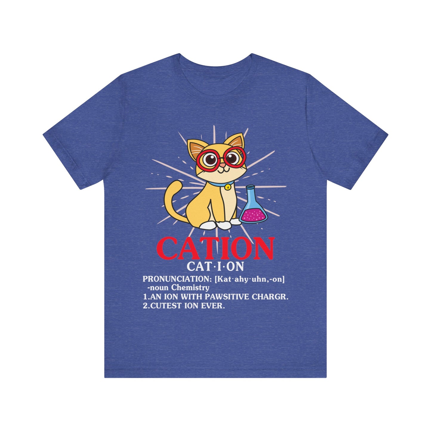 Cat-I-On (Cation) Definition Jersey Short Sleeve Tee
