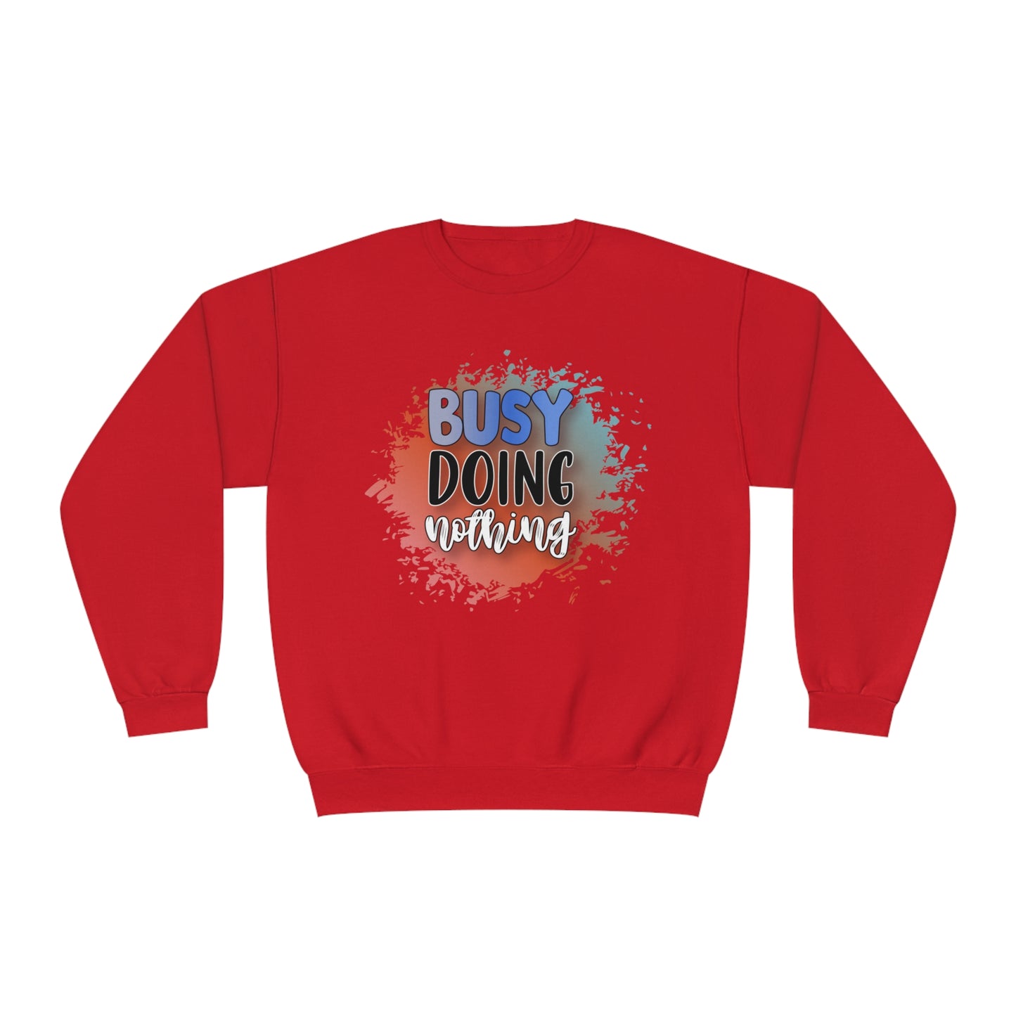 Busy Doing Nothing Crewneck Sweatshirt