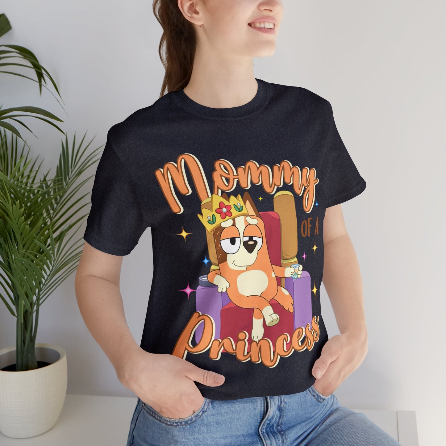 Mommy of a Princess Short Sleeve Tshirt