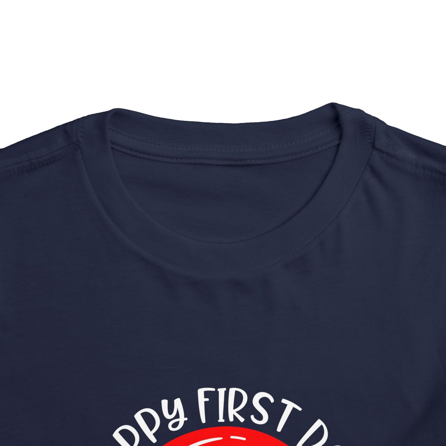 Happy First Day of School Toddler Short Sleeve Tee
