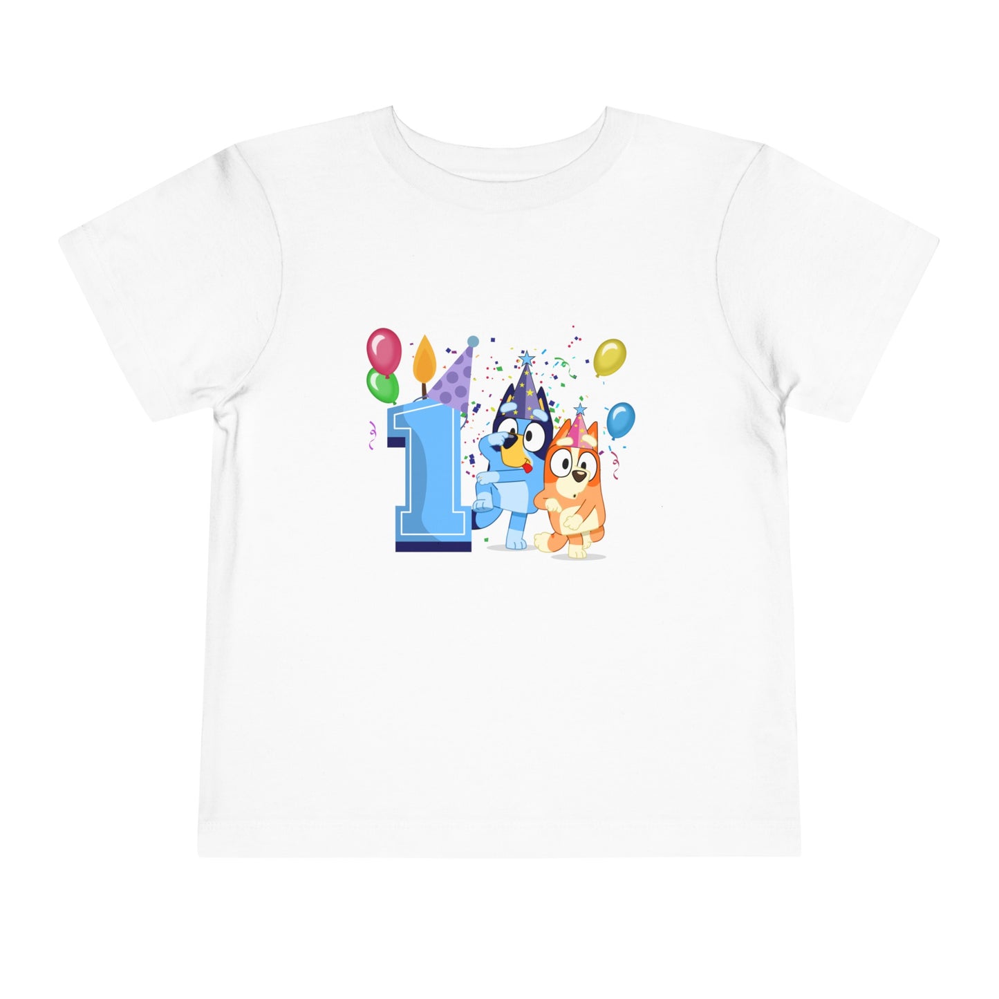 1st Birthday Toddler Short Sleeve Tee