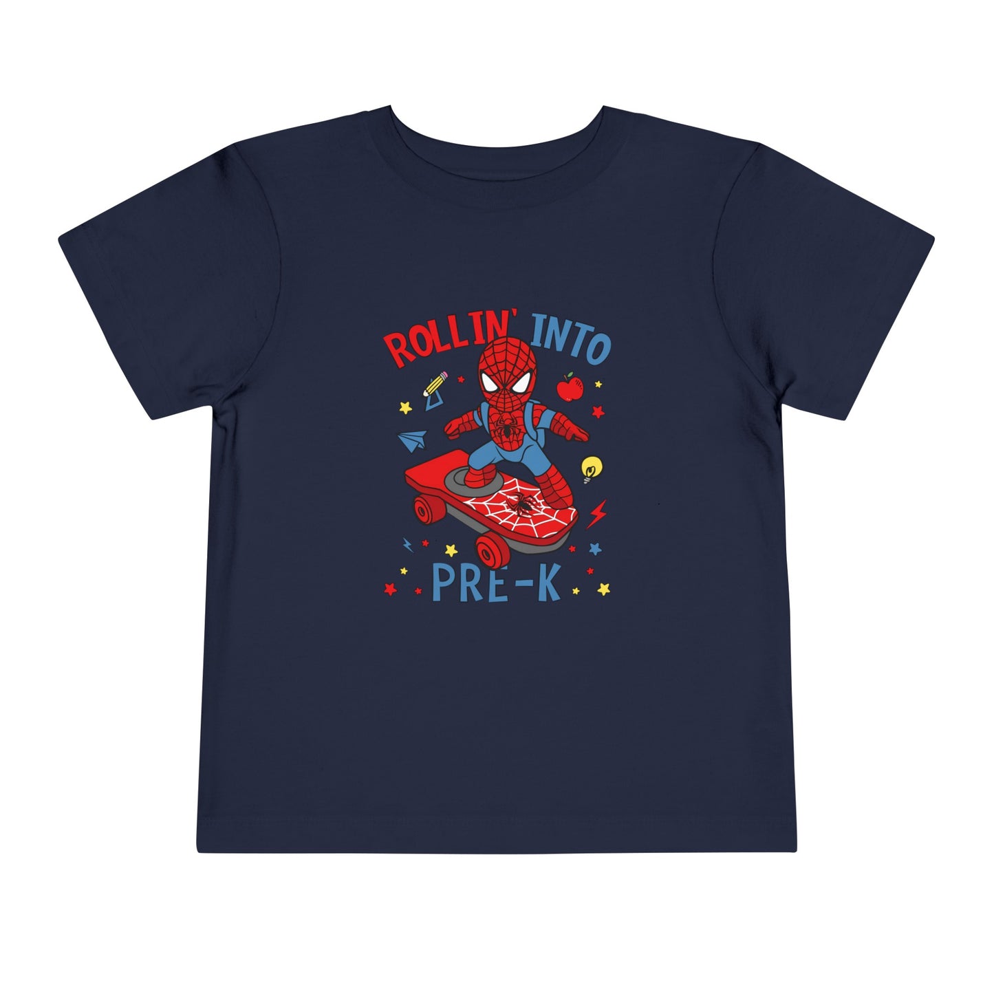Rollin' Into Pre-K Toddler Short Sleeve Tee