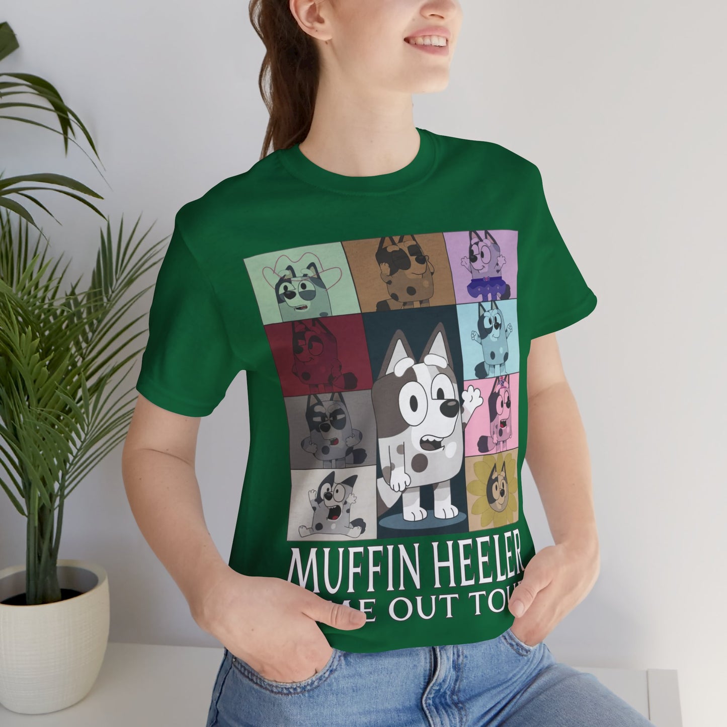 Muffin Heeler Time Out Tour Jersey Short Sleeve Tee