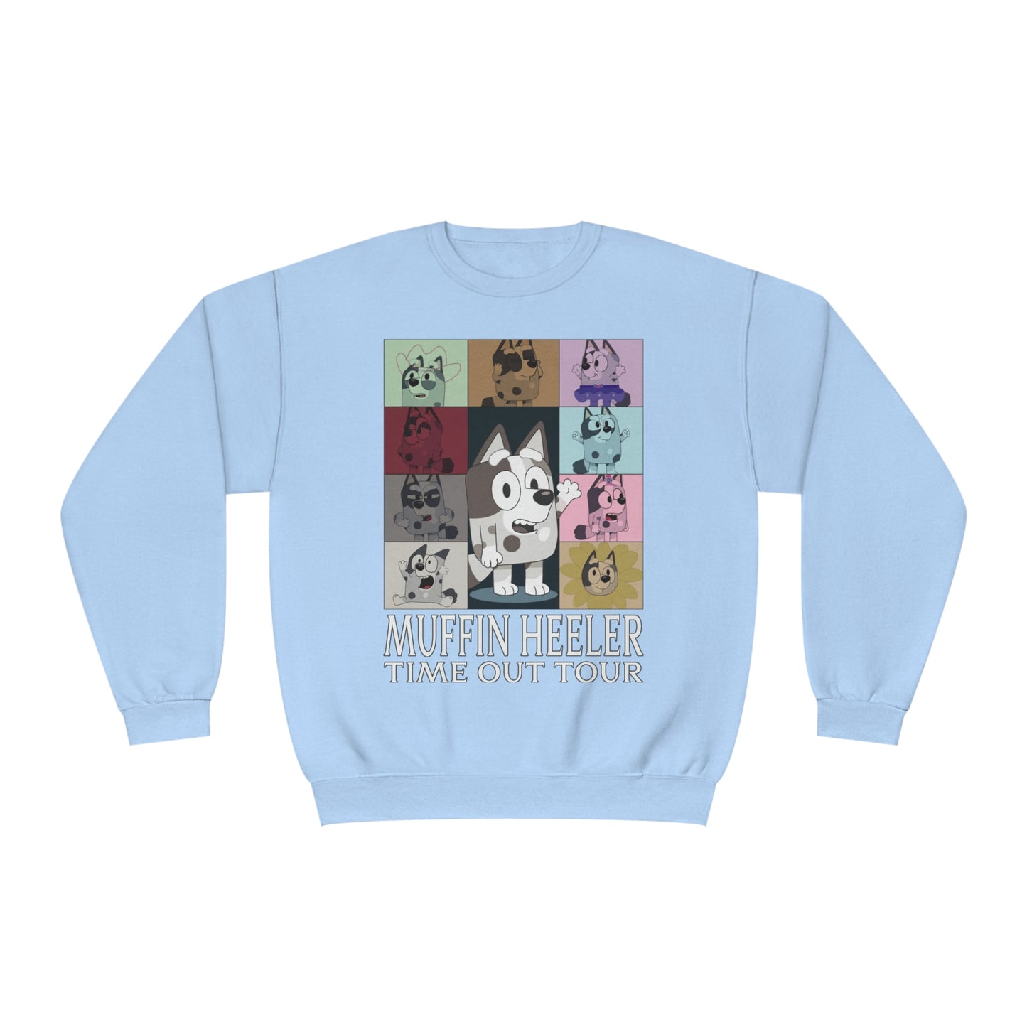 Muffin Heeler Time Out Tour sweatshirt