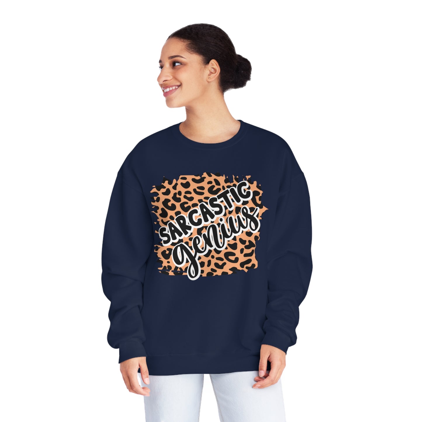 Sarcastic Genius Crewneck Sweatshirt