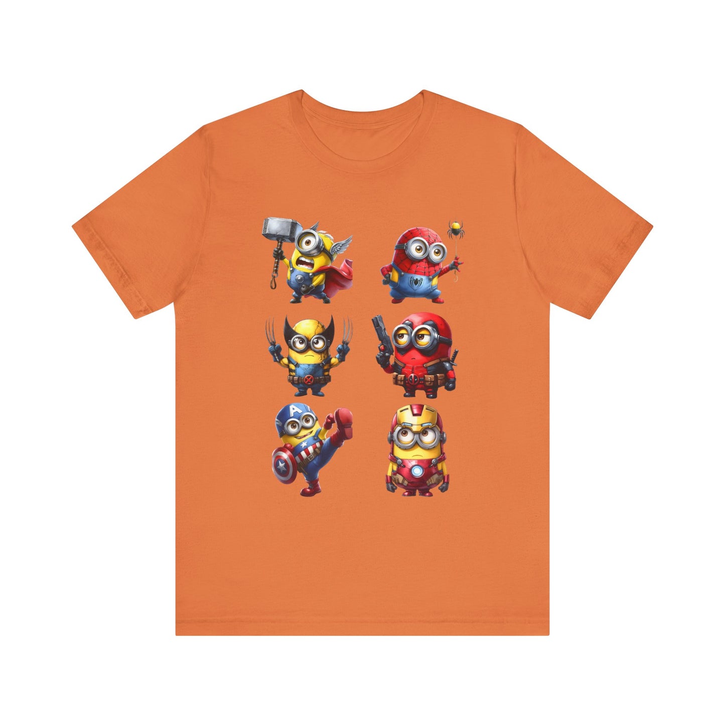 Marvel Minions Jersey Short Sleeve Tee