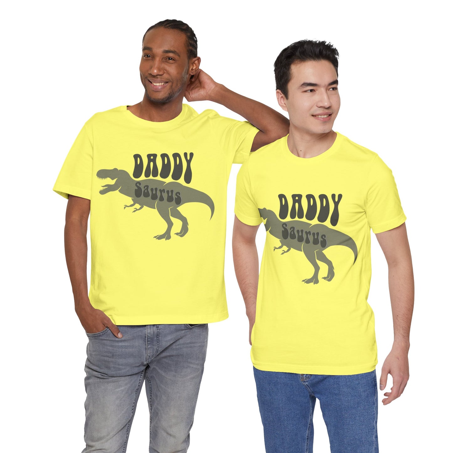 Daddy Saurus Jersey Short Sleeve Tee