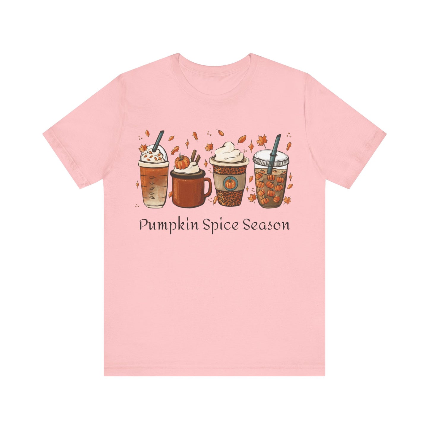 Pumpkin Spice Season Jersey Short Sleeve Tee