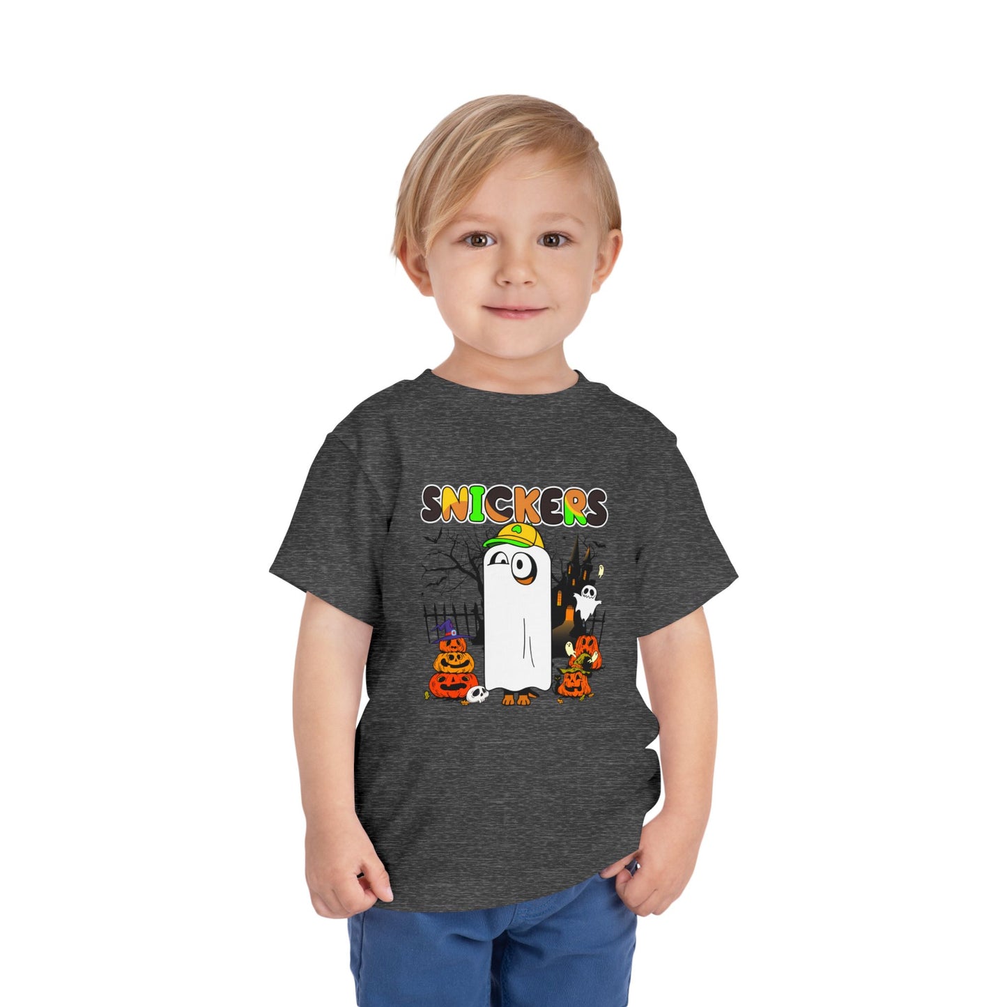Snickers Ghost Toddler Short Sleeve Tee