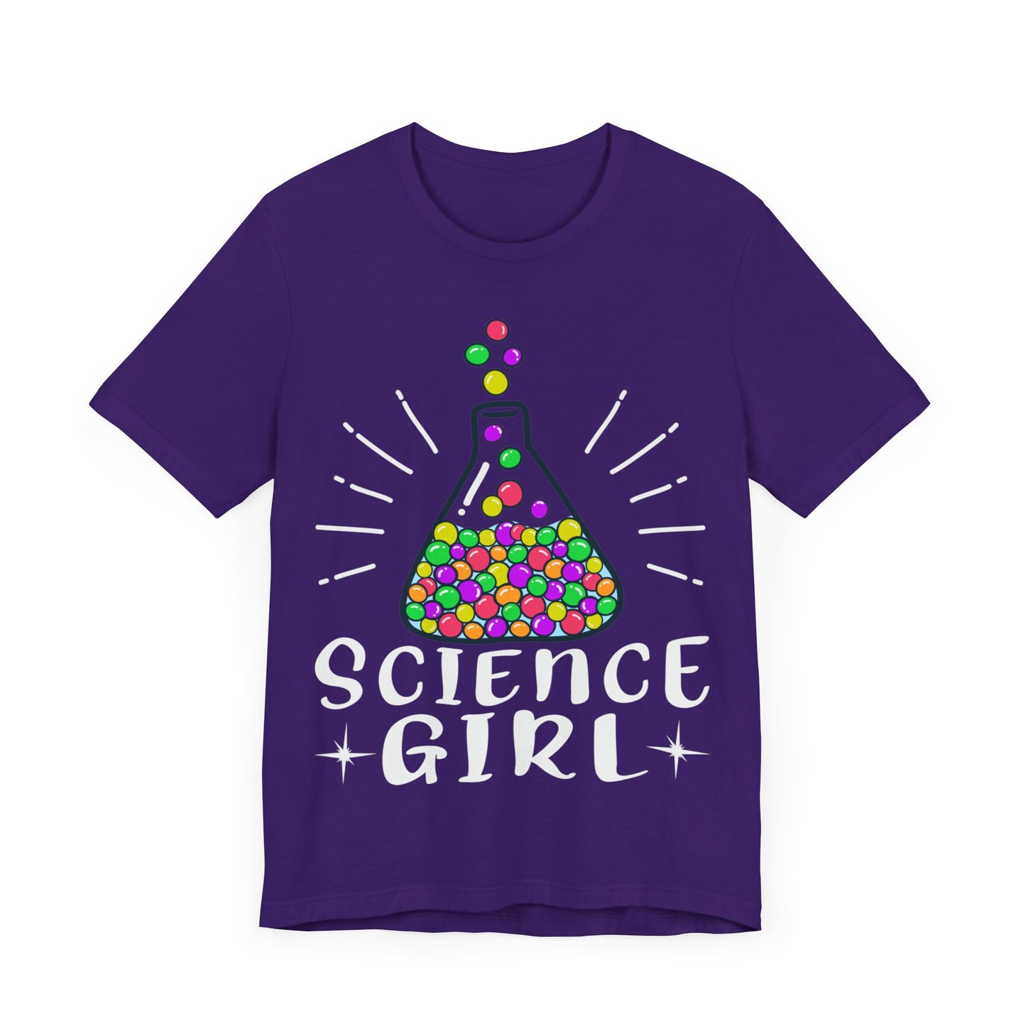 Science Girl Jersey Short Sleeve Tee