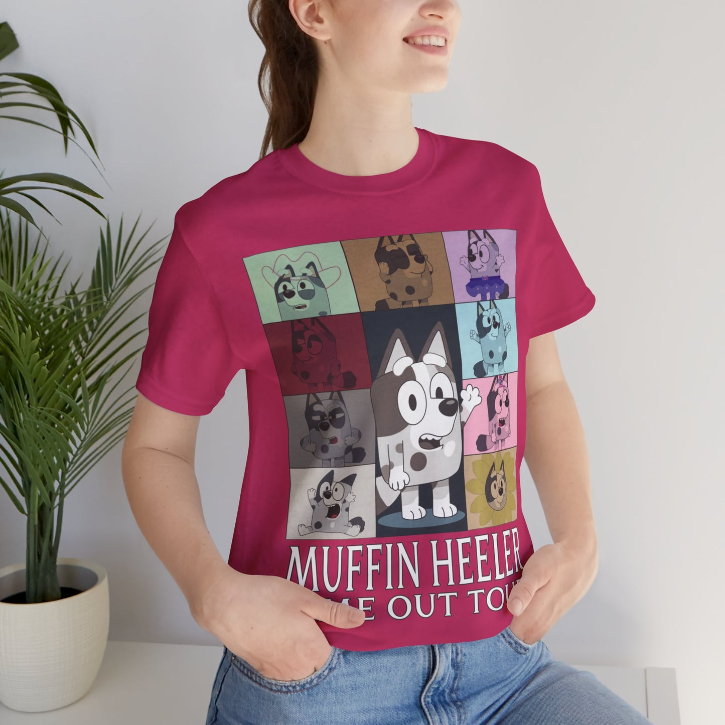 Muffin Heeler Time Out Tour Jersey Short Sleeve Tee