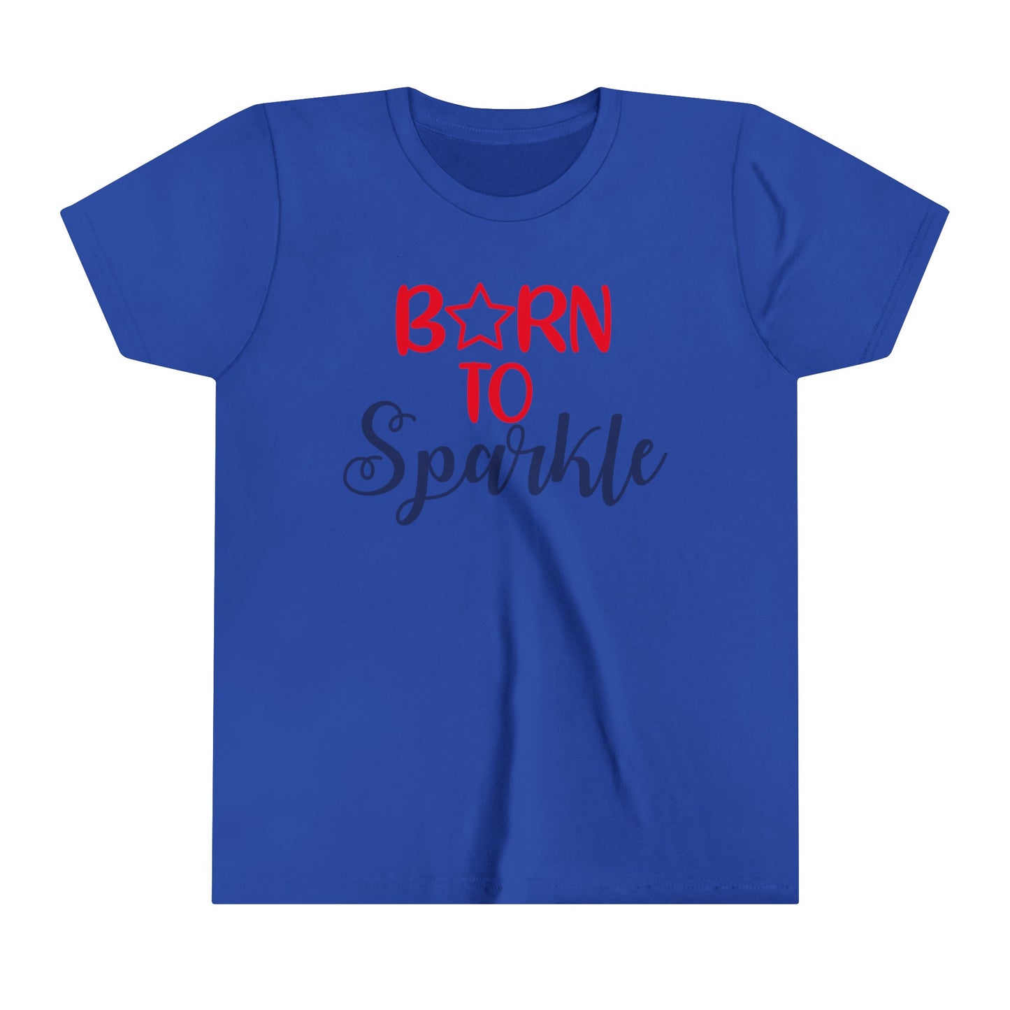 Born to Sparkle Youth Short Sleeve Tee