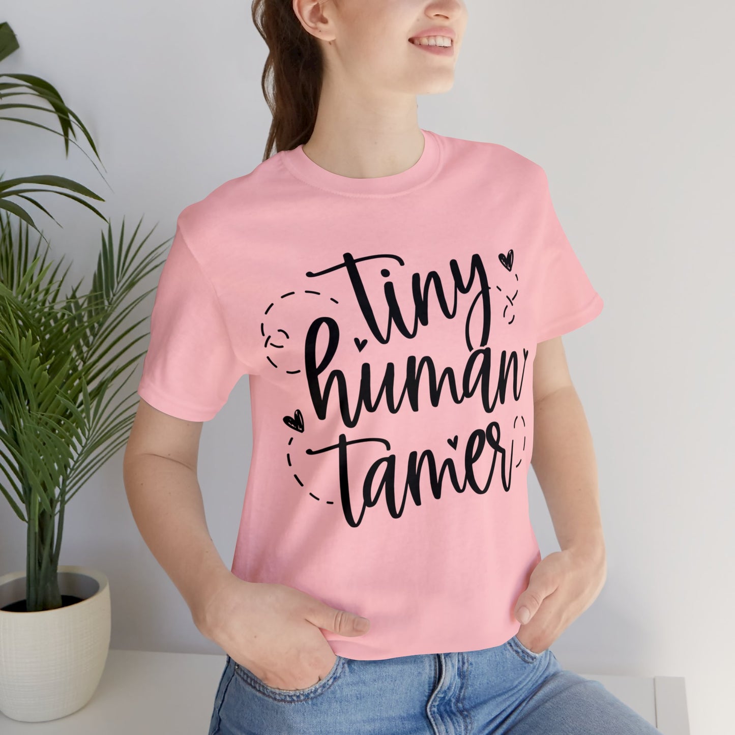 Tiny human tamer Short sleeve Tshirt