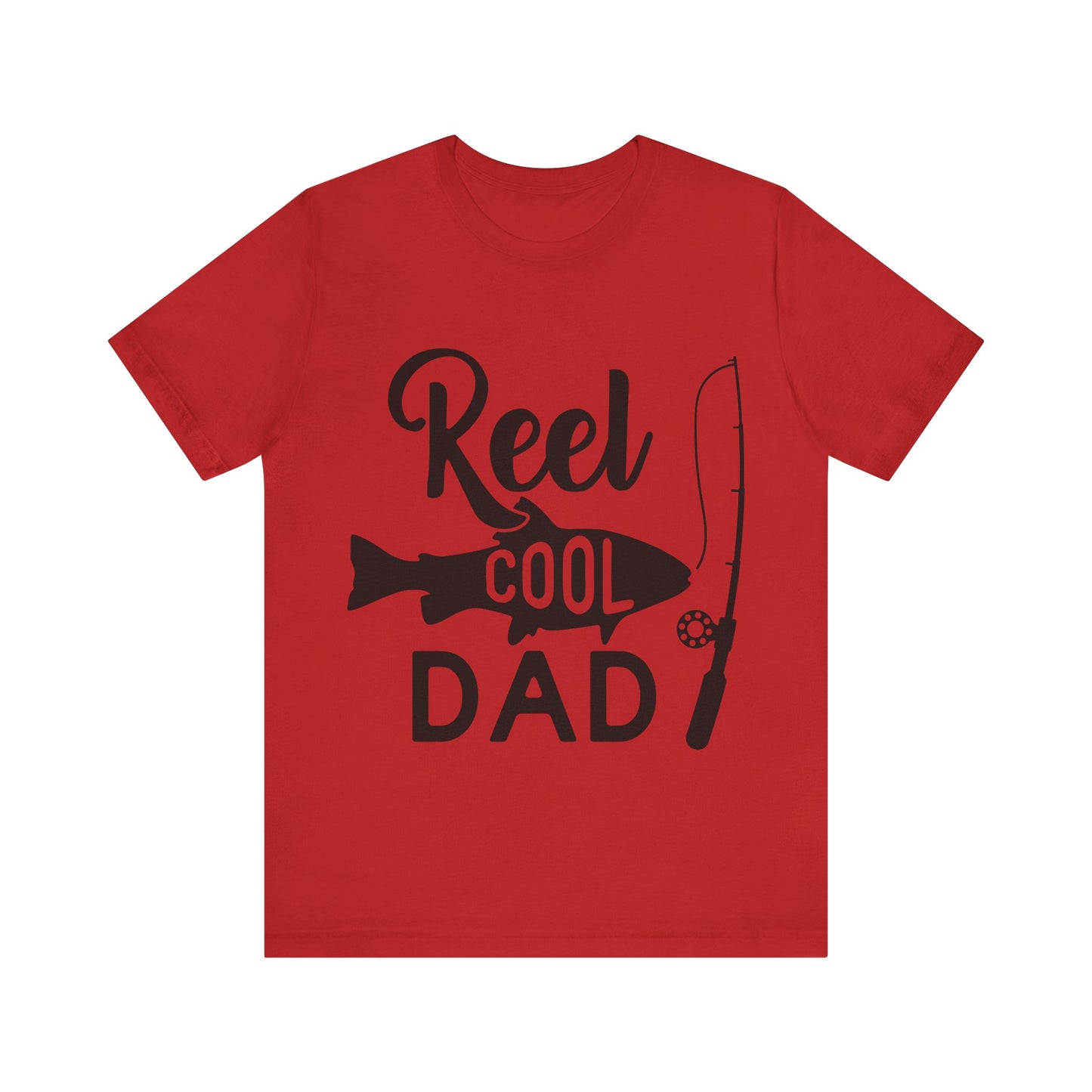 Reel Cool Dad Jersey Short Sleeve Tee