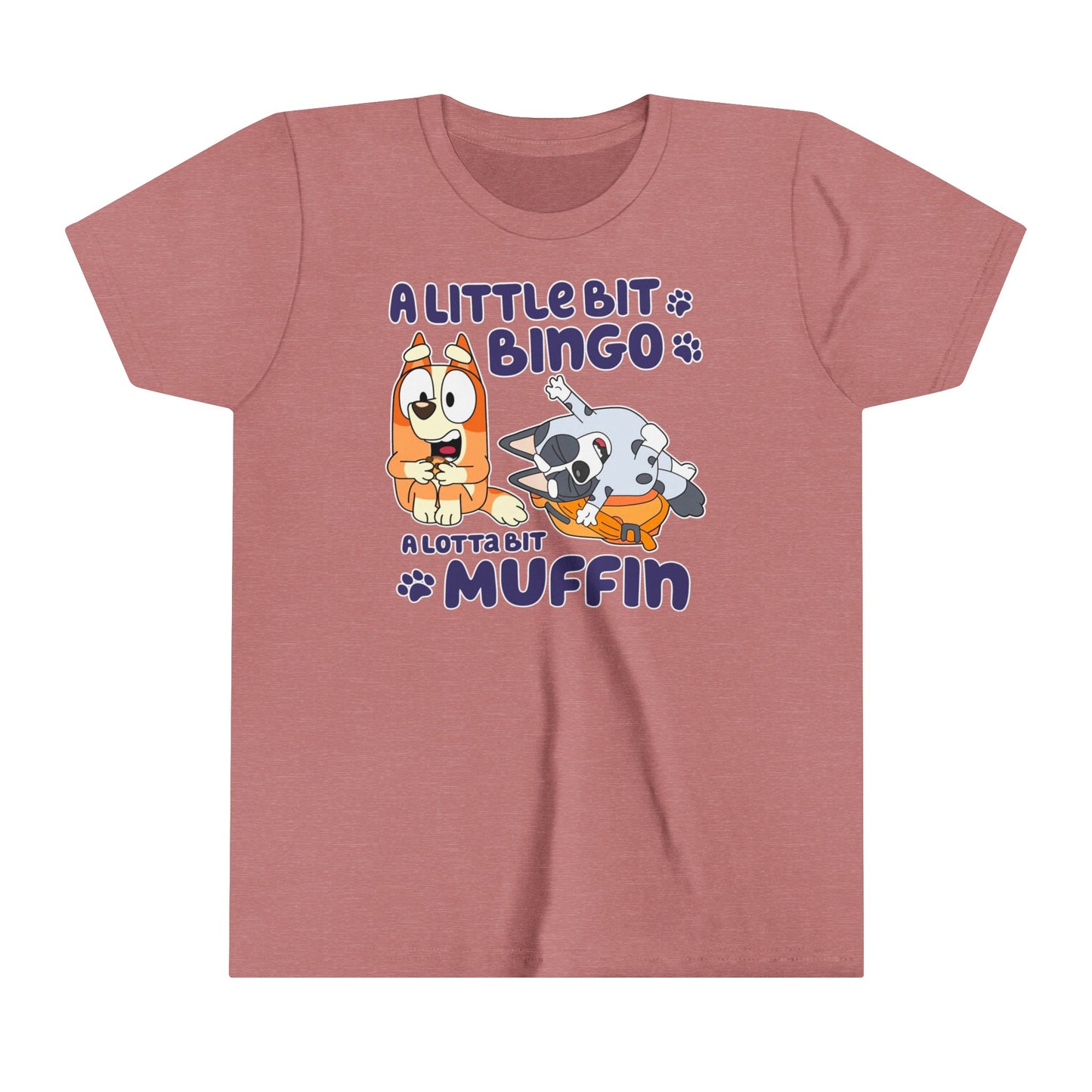 A Little Bit Bingo Youth Short Sleeve Tee