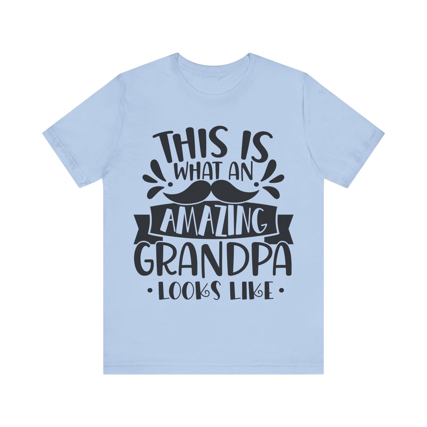 This is What an Amazing Grandpa Looks Like Jersey Short Sleeve Tee