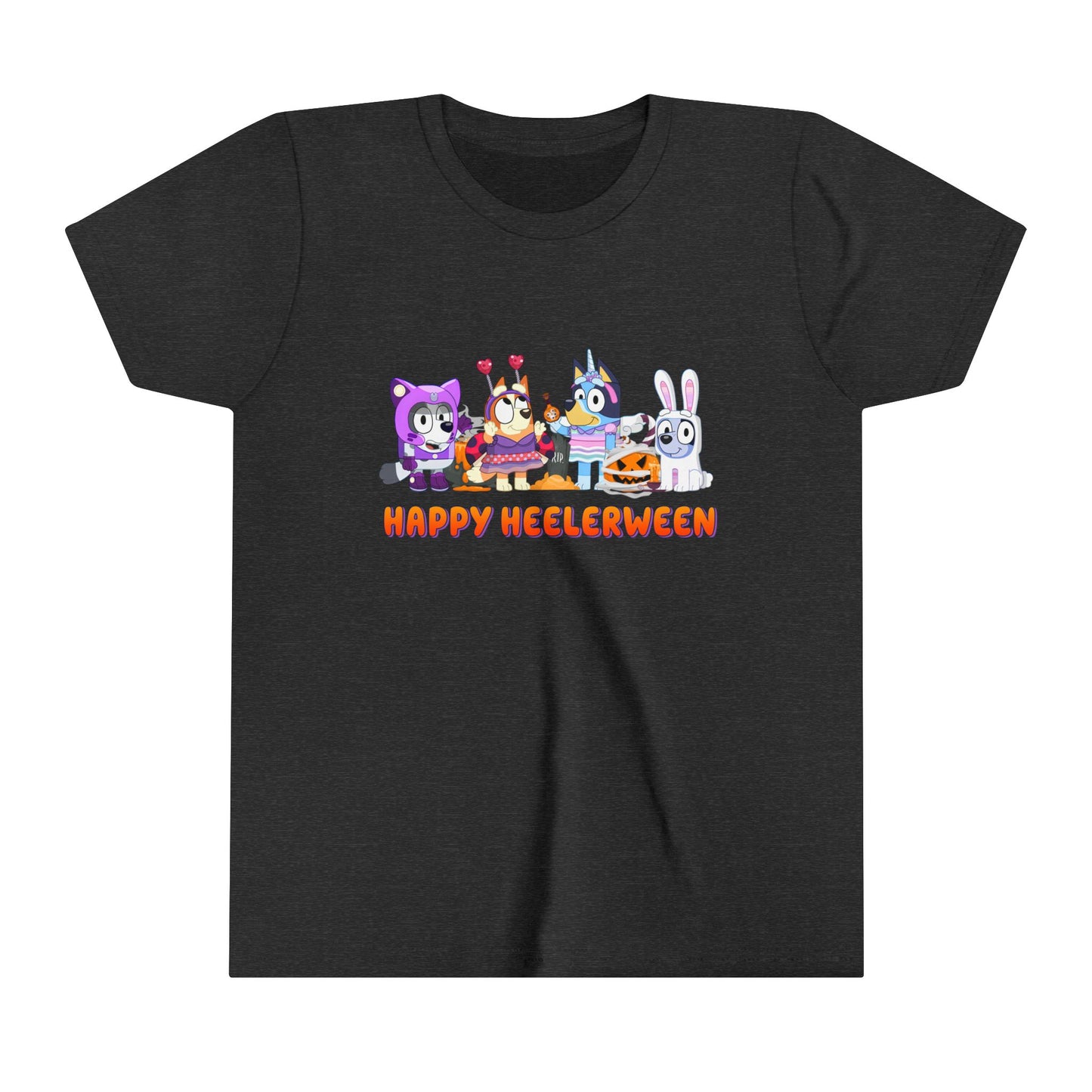 Happy Heelerween Youth Short Sleeve Tee