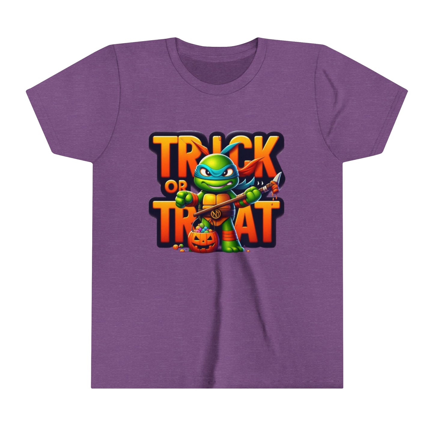 Trick or Treat Ninja Turtle Youth Short Sleeve Tee