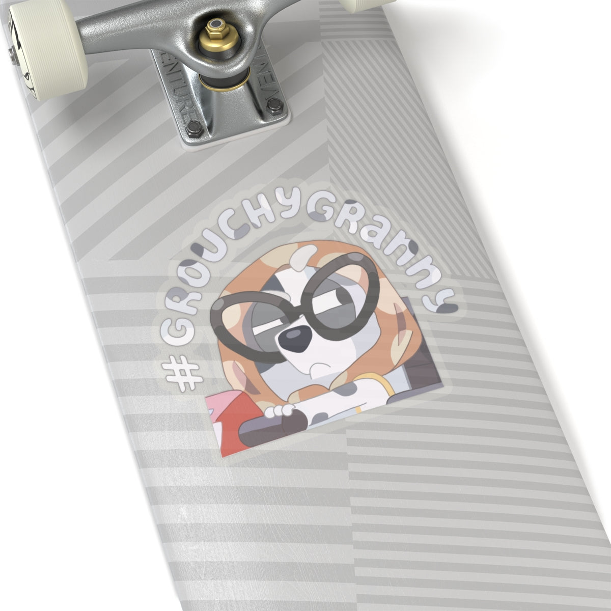 #Grouchy Granny Kiss-Cut Stickers