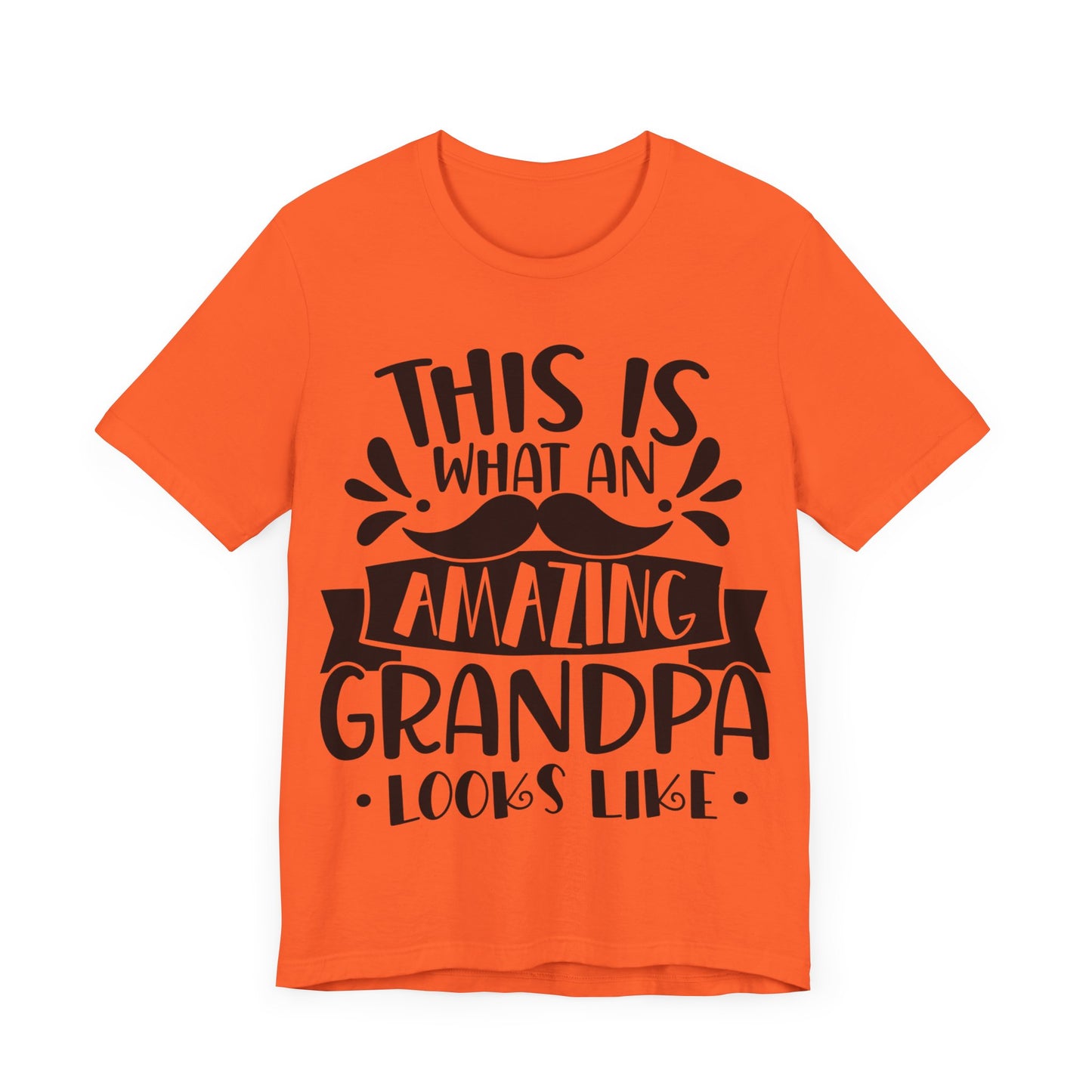 This is What an Amazing Grandpa Looks Like Jersey Short Sleeve Tee