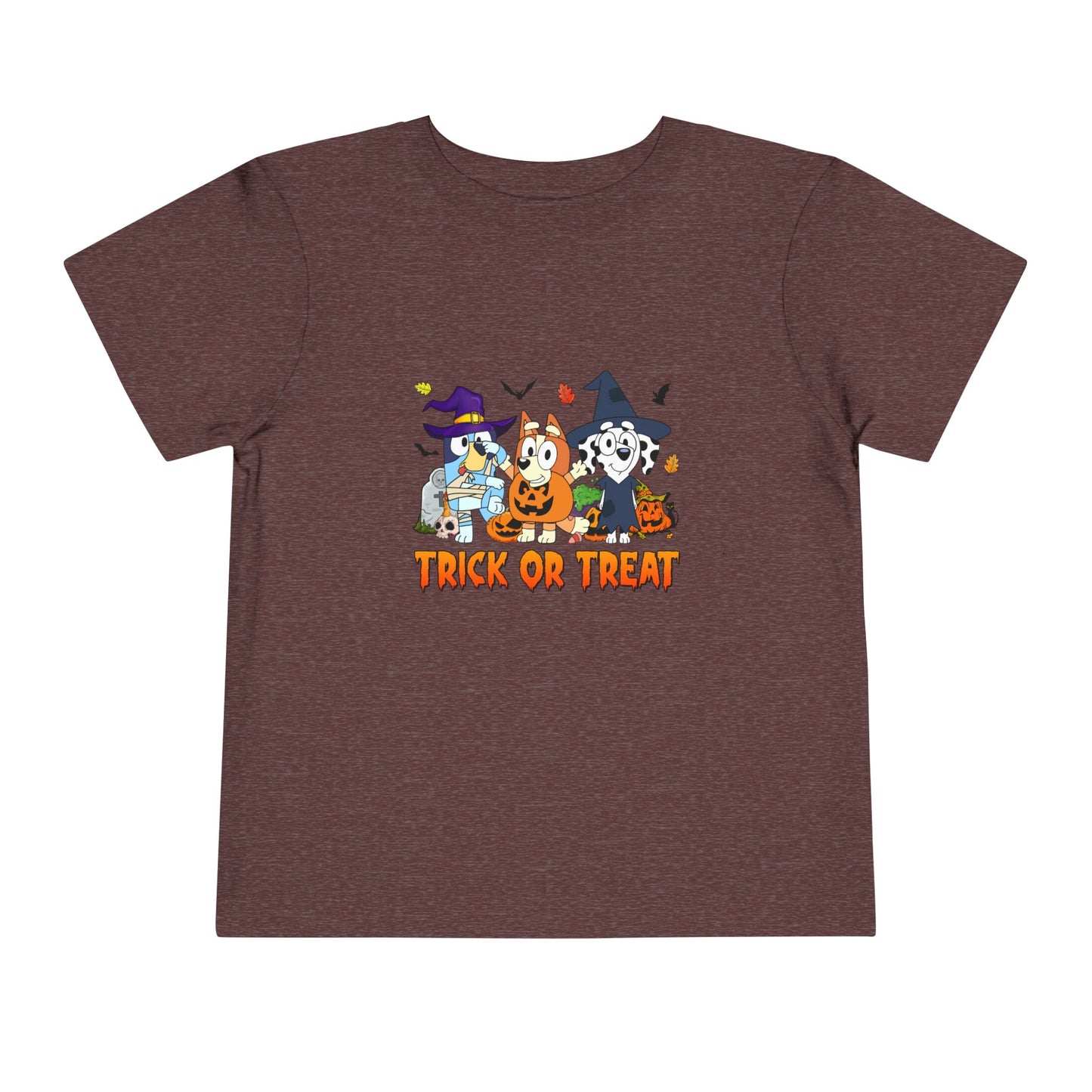 Bluey-Bingo-Chloe Trick or Treat Toddler Short Sleeve Tee