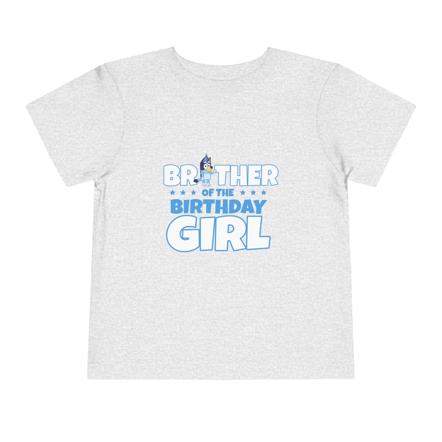 Brother of the Birthday Girl Toddler Short Sleeve Tee