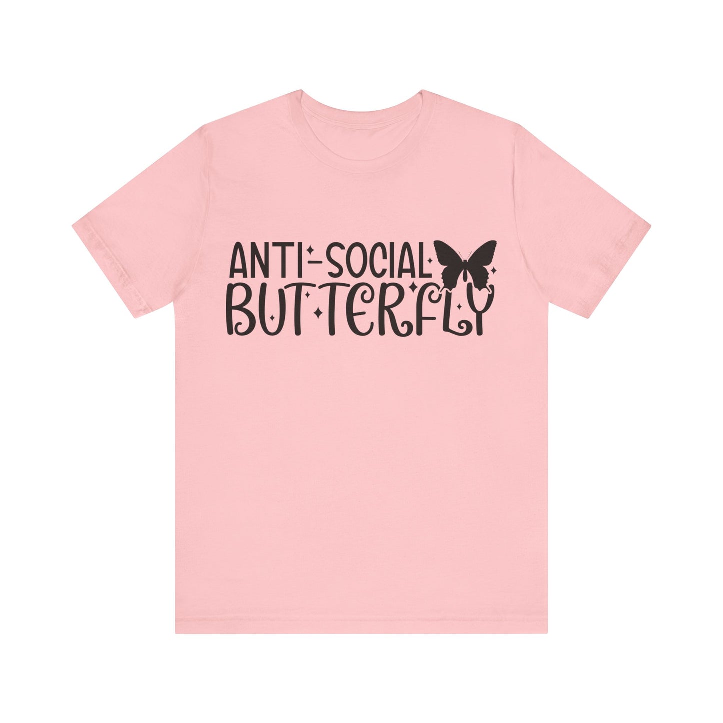 Anti-Social Butterfly Short Sleeve Tee