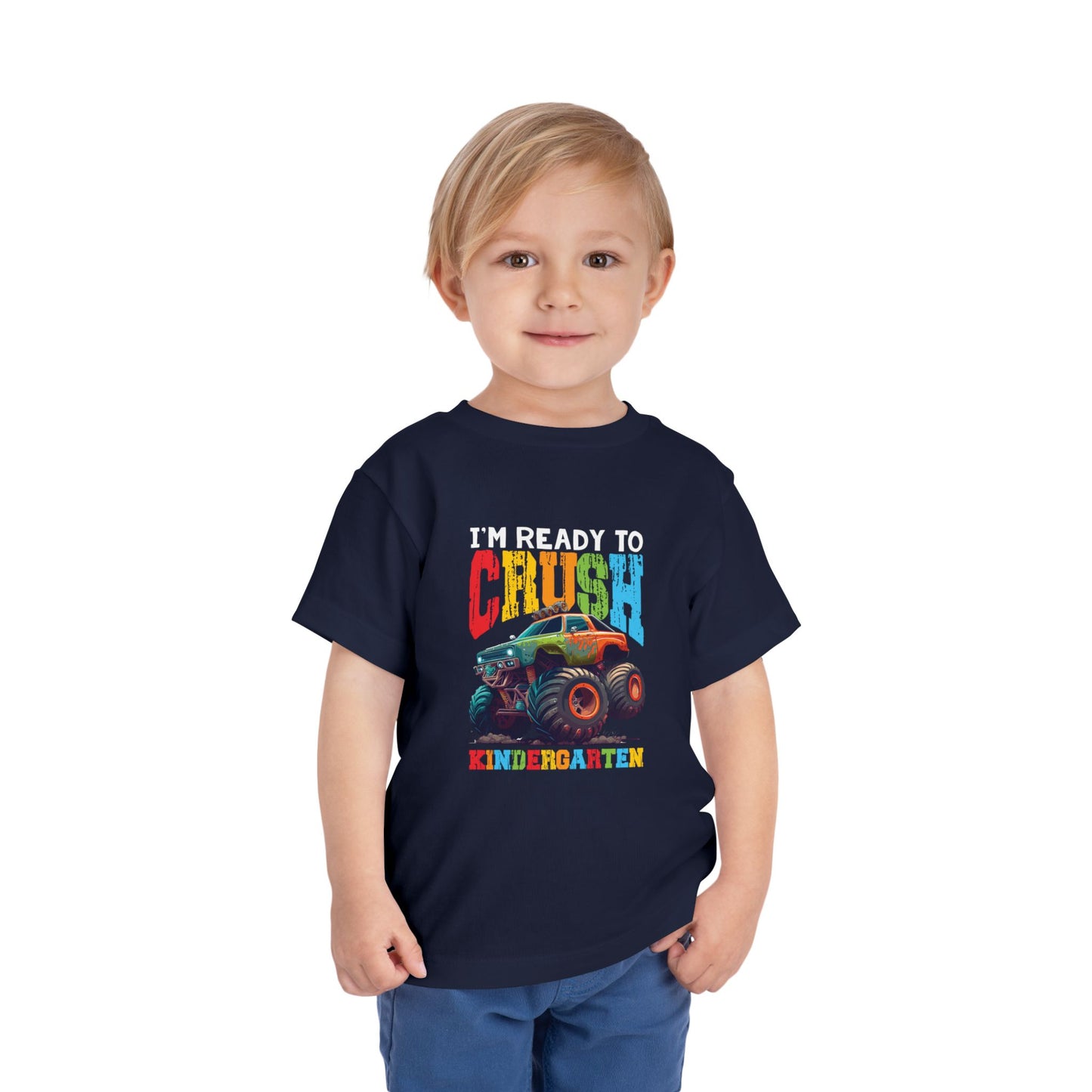I'm Ready to Crush Kindergarten Toddler Short Sleeve Tee