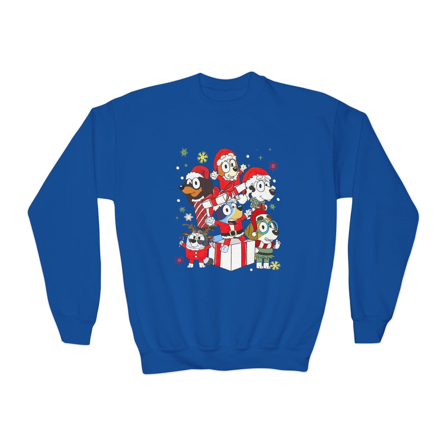 Christmas presents Youth Crewneck Sweatshirt