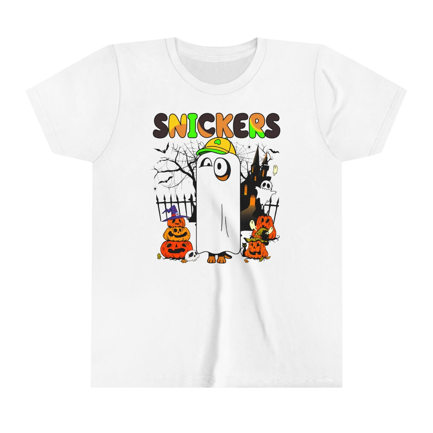 Snickers Ghost Youth Short Sleeve Tee