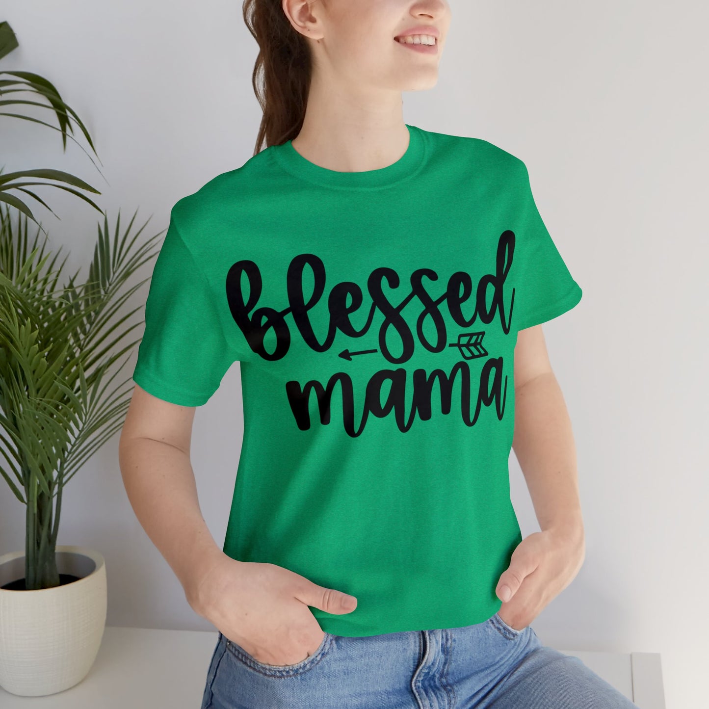 Blessed Mama short sleeve Tshirt