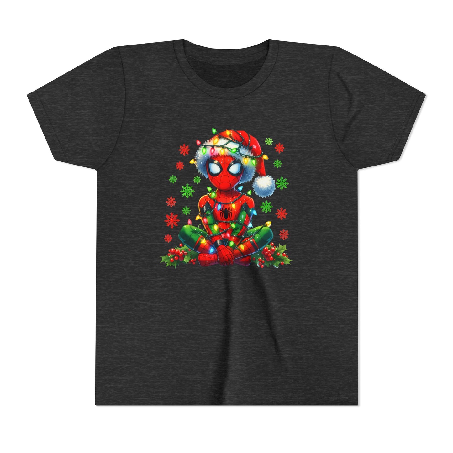 Spidey Christmas Youth Short Sleeve Tee