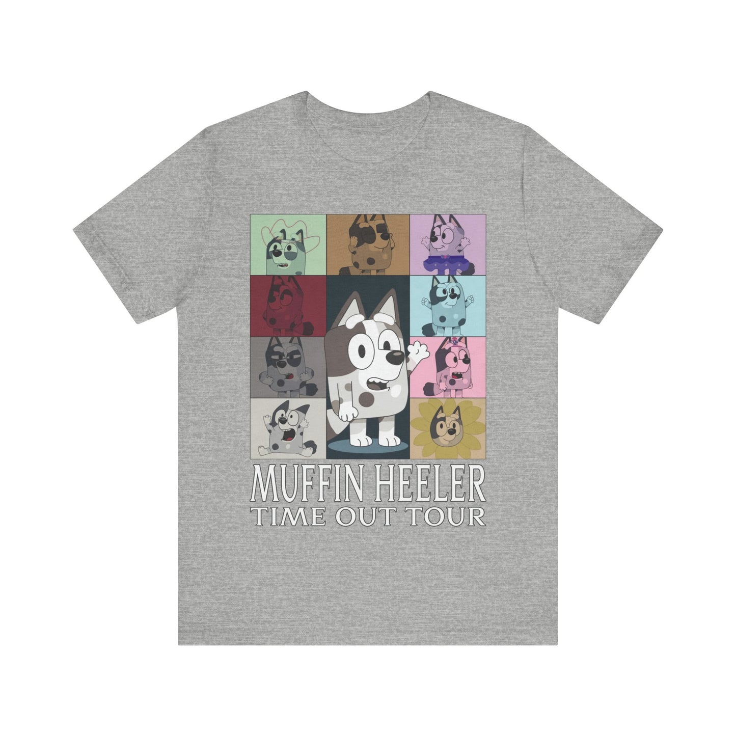 Muffin Heeler Time Out Tour Jersey Short Sleeve Tee