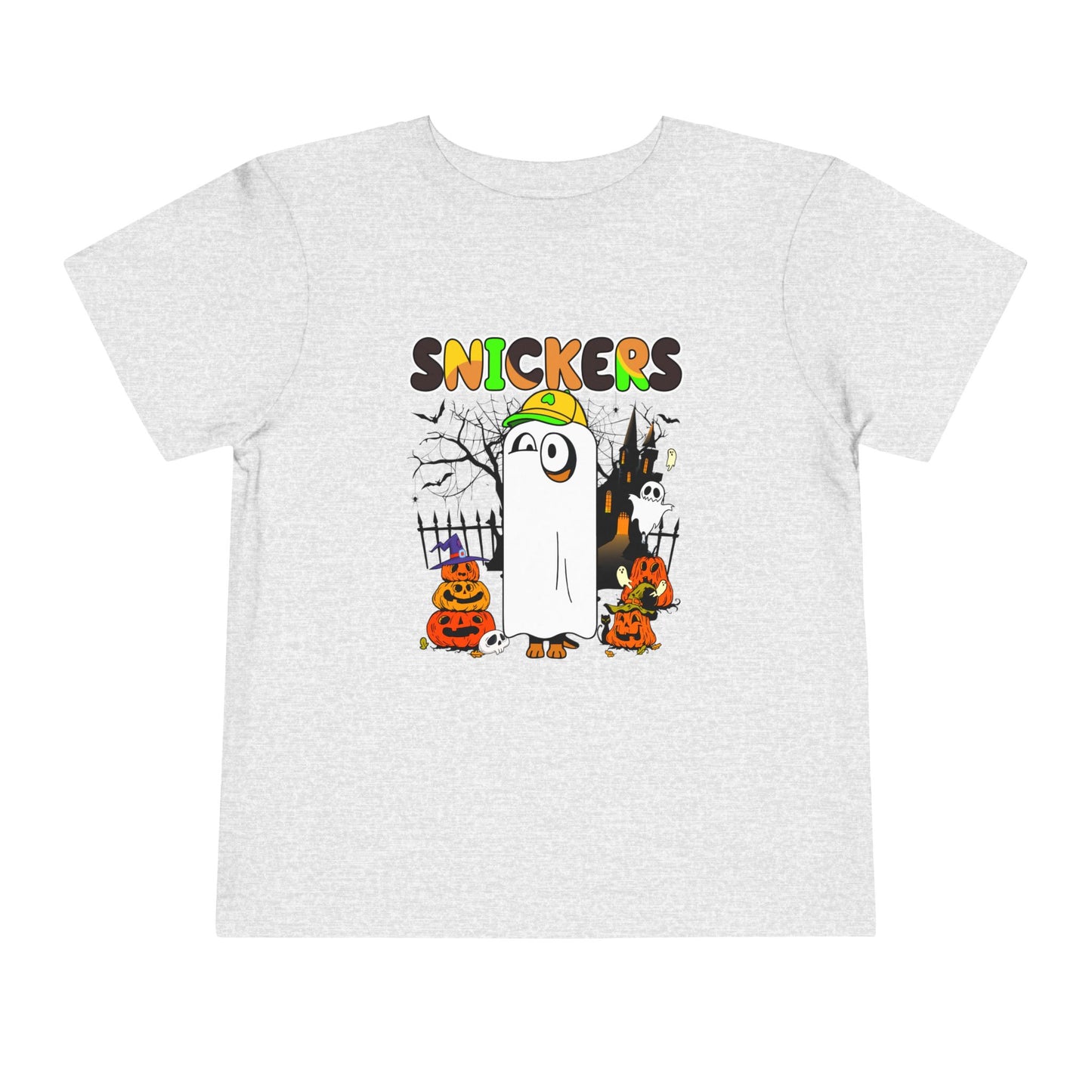 Snickers Ghost Toddler Short Sleeve Tee