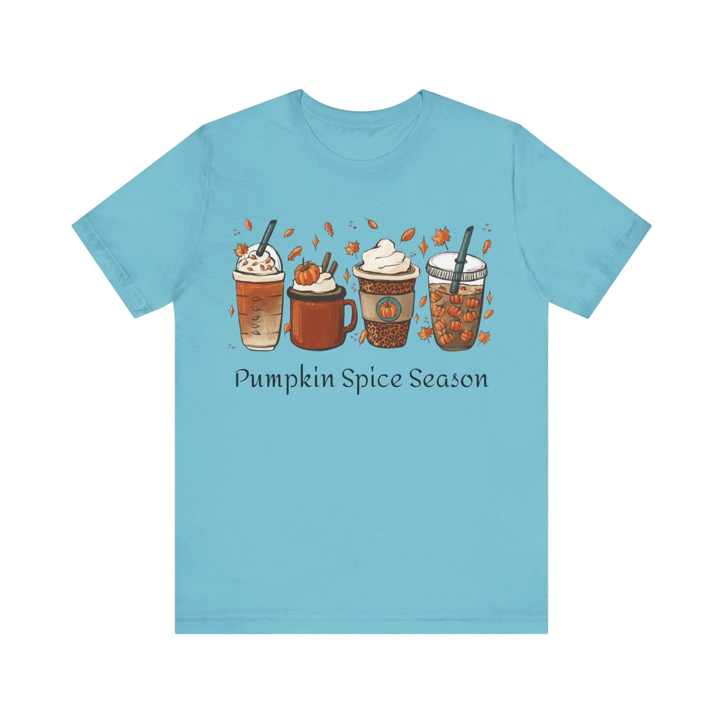 Pumpkin Spice Season Jersey Short Sleeve Tee