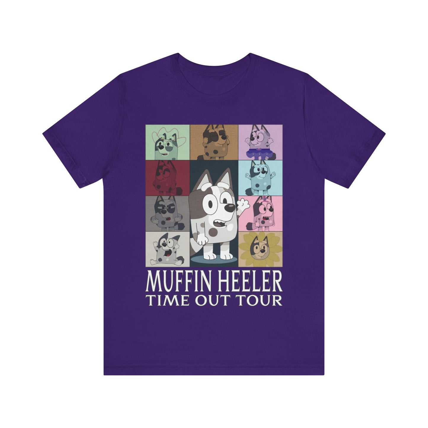 Muffin Heeler Time Out Tour Jersey Short Sleeve Tee