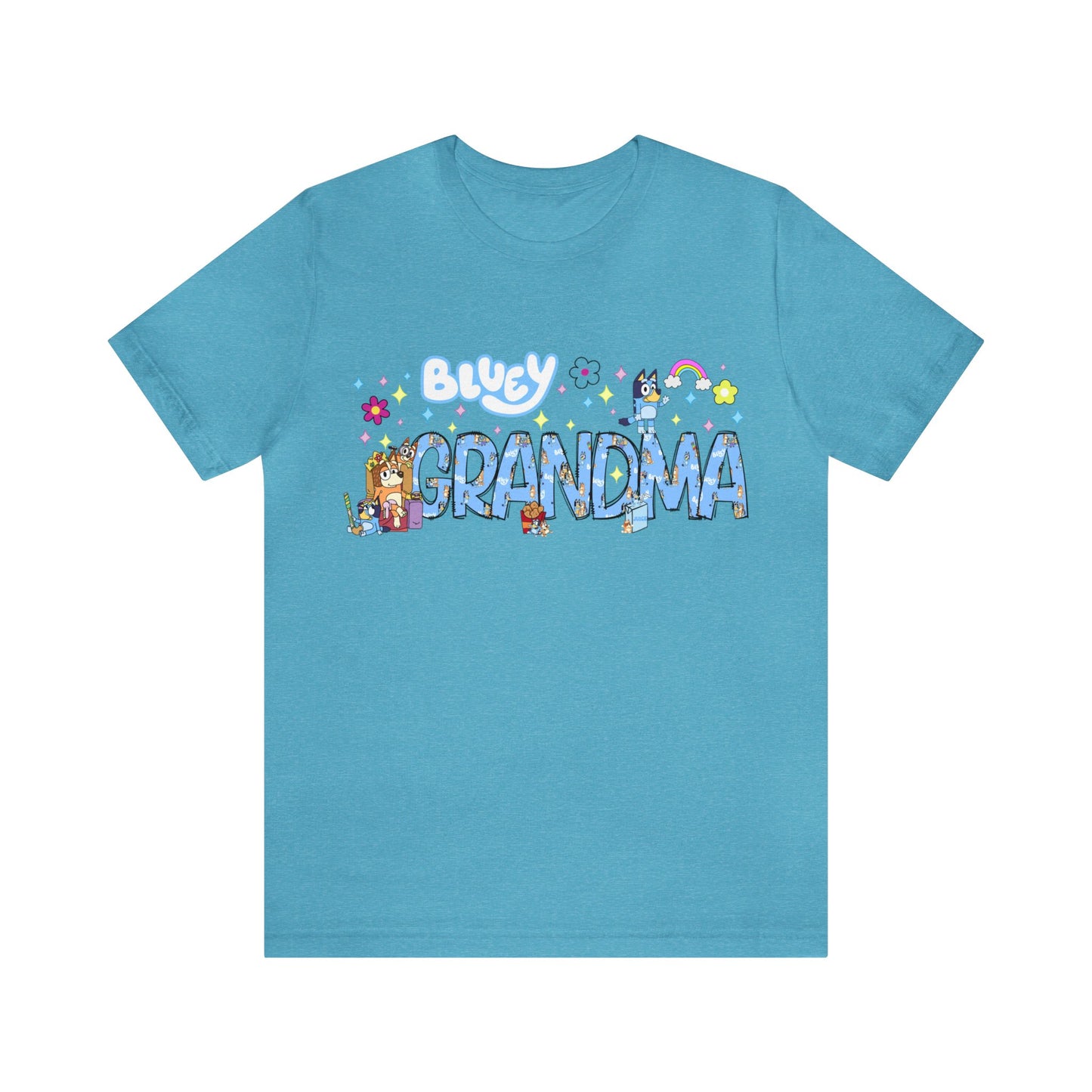 Bluey - Grandma Daily Affirmations Short Sleeve Tshirt
