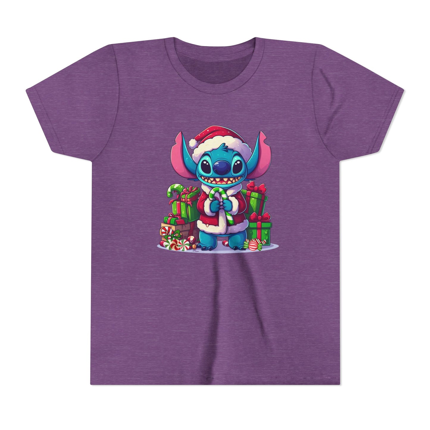 Christmas-Stitch Youth Short Sleeve Tee