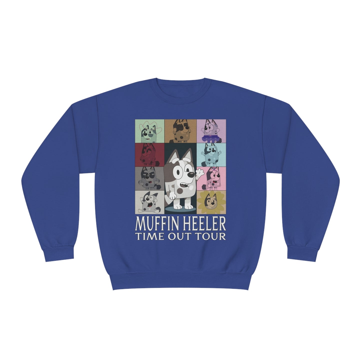 Muffin Heeler Time Out Tour sweatshirt