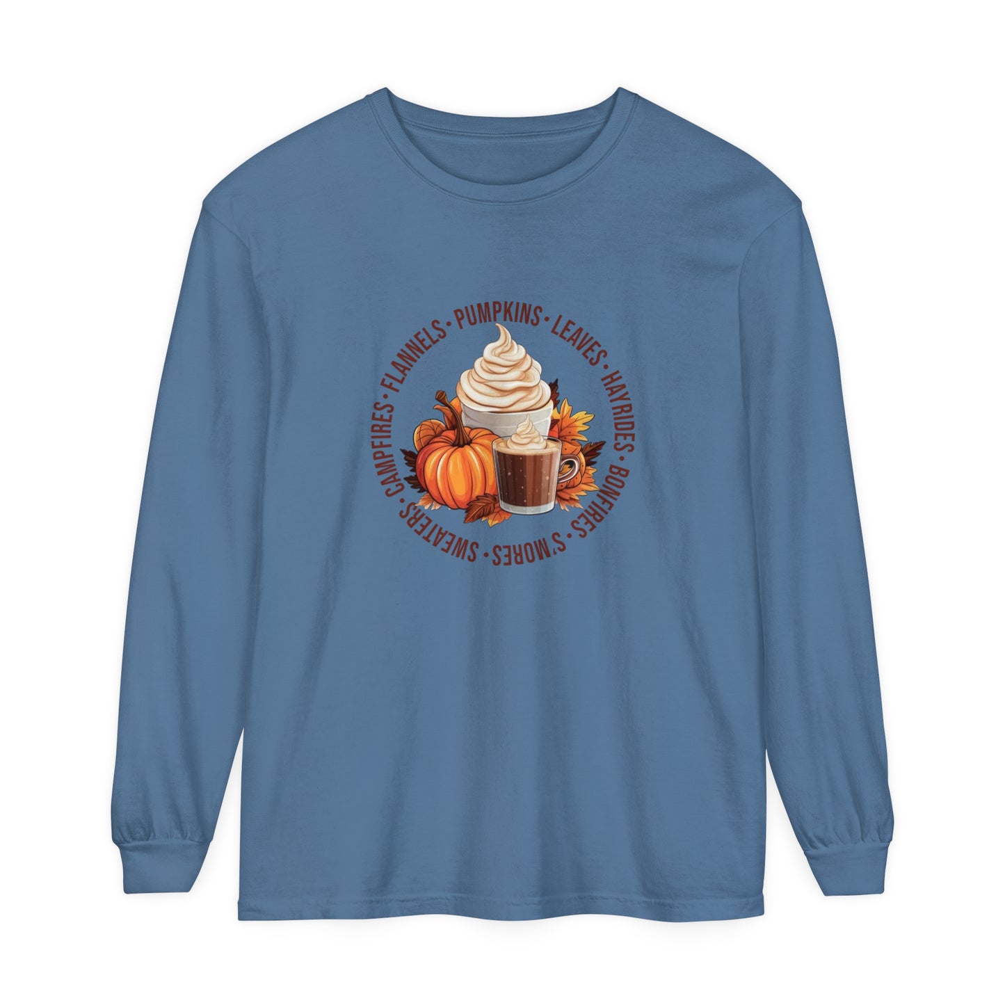 Circle of Fall Long Sleeve T-Shirt