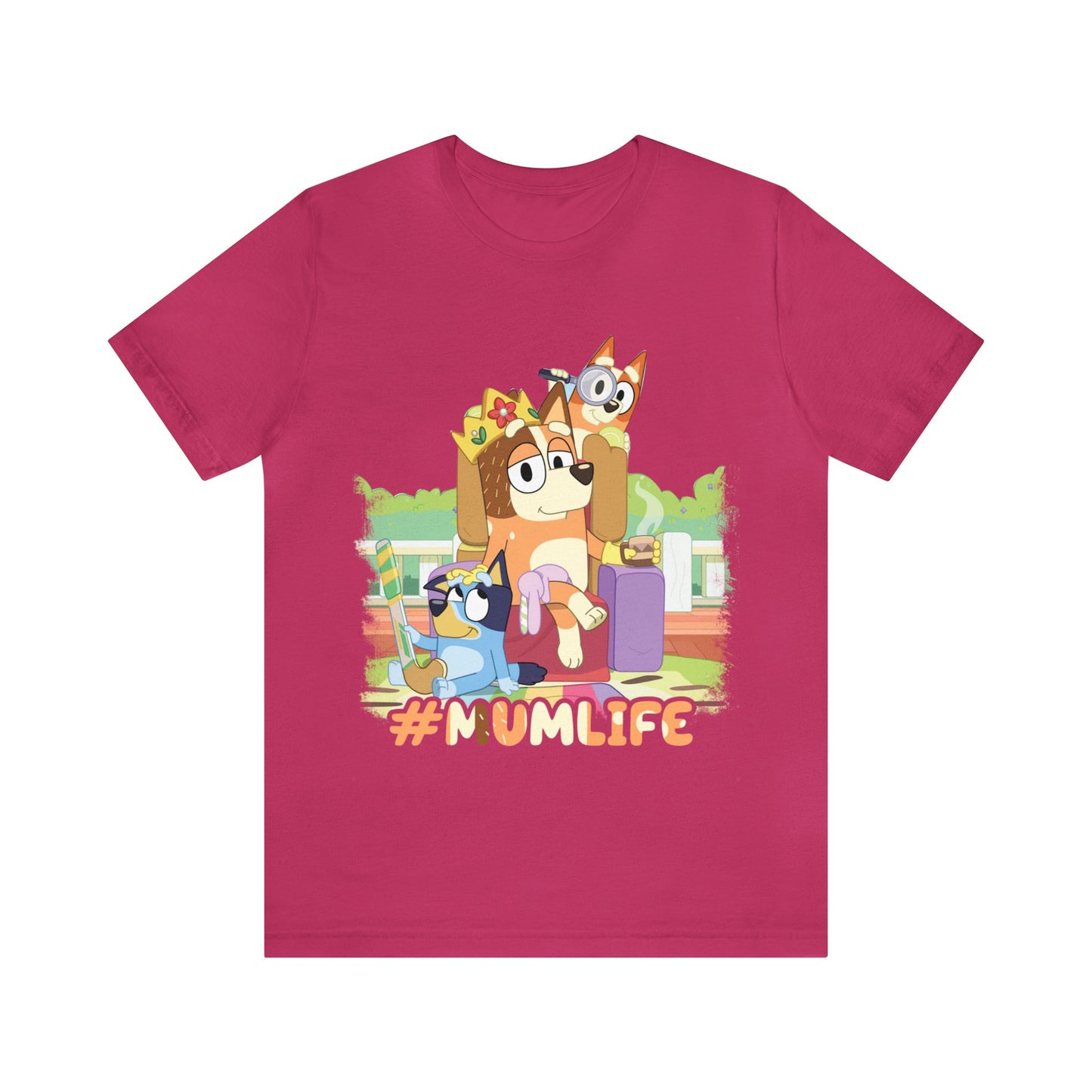 Mum Life Short Sleeve Tshirt