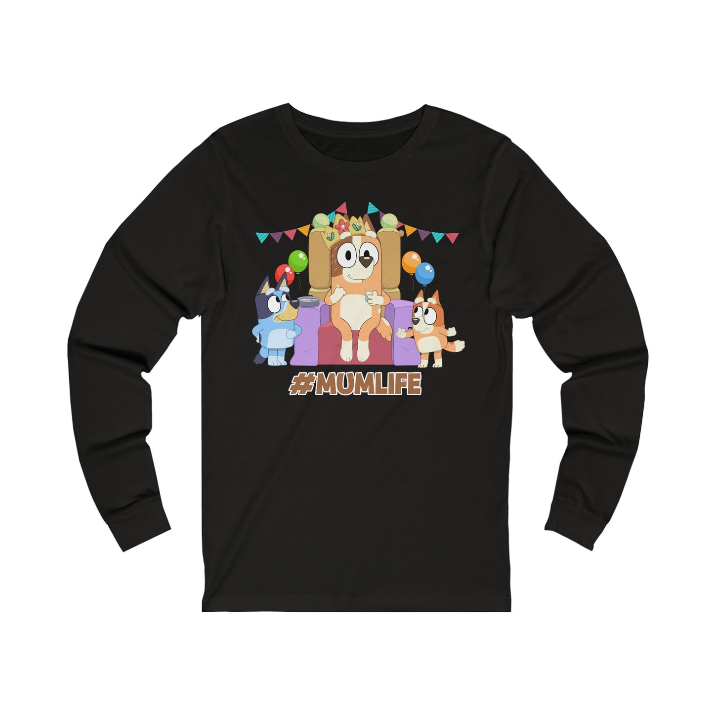 #Mumlife Long Sleeve Tshirt